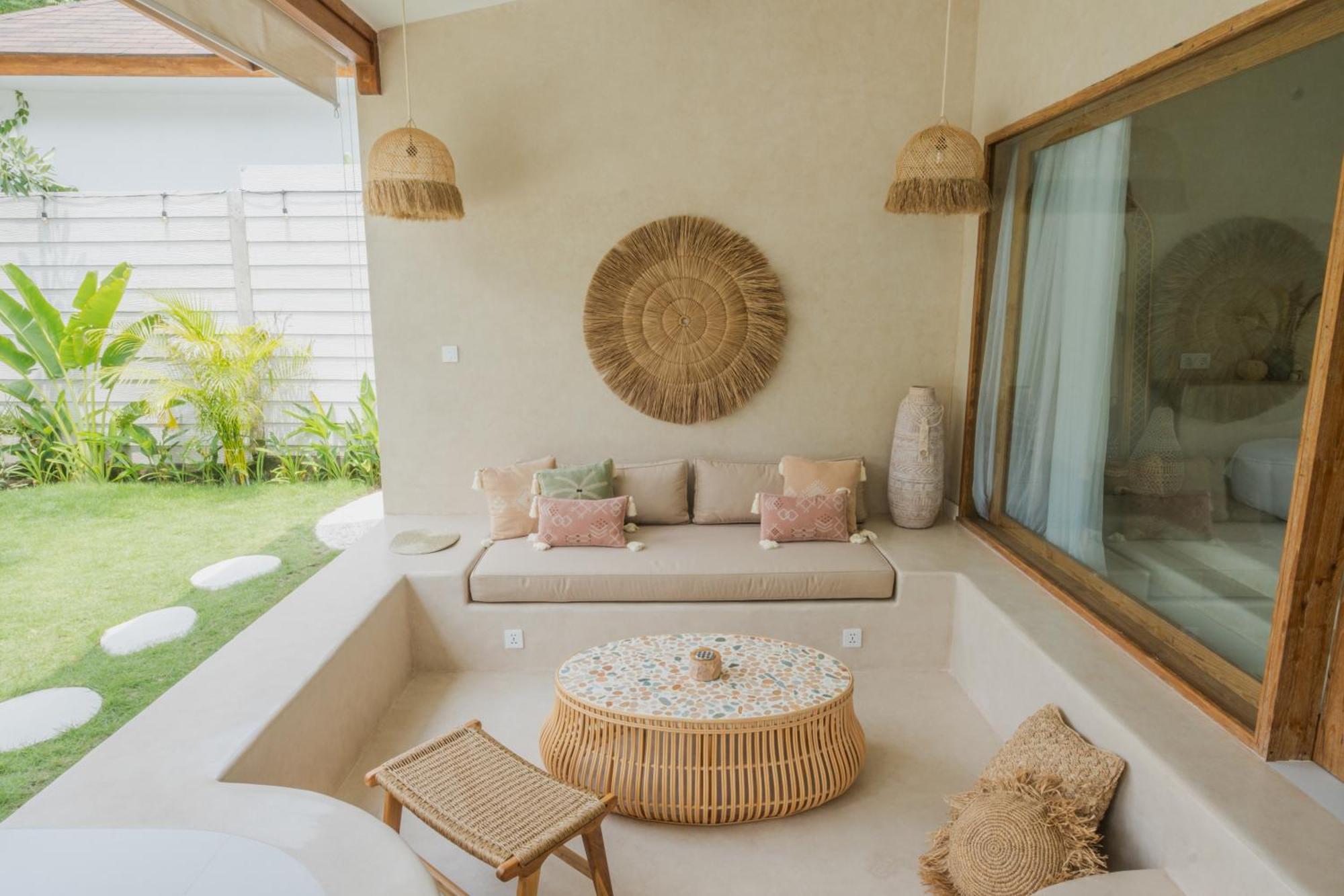 Gili Boho Villas - Aesthetic Private Pool Villas กีลีตราวางัน ภายนอก รูปภาพ