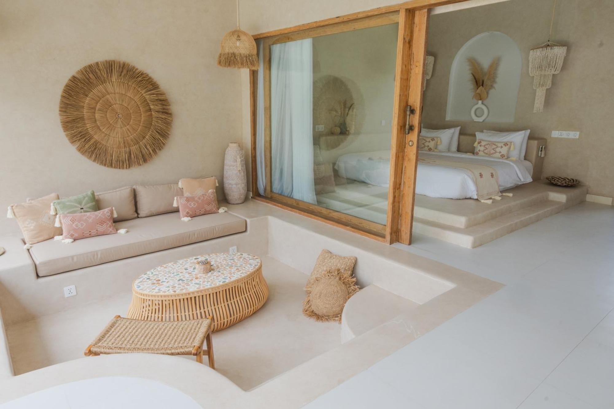 Gili Boho Villas - Aesthetic Private Pool Villas กีลีตราวางัน ภายนอก รูปภาพ