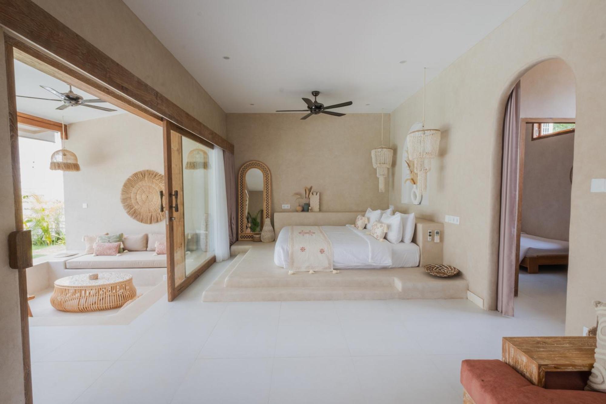 Gili Boho Villas - Aesthetic Private Pool Villas กีลีตราวางัน ภายนอก รูปภาพ