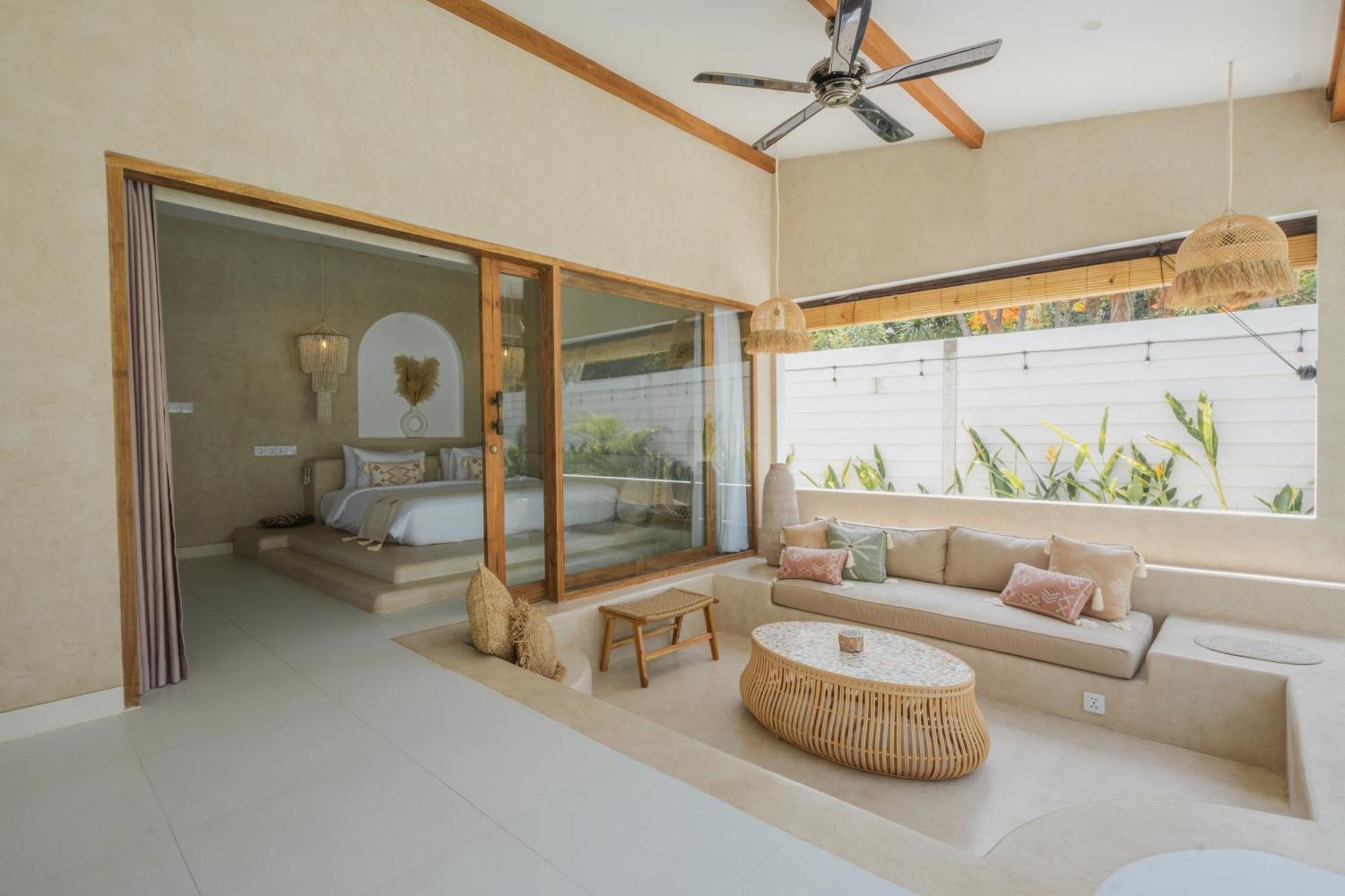 Gili Boho Villas - Aesthetic Private Pool Villas กีลีตราวางัน ภายนอก รูปภาพ